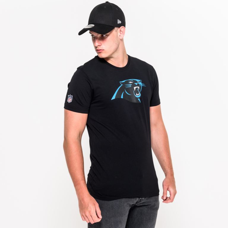 Ropa New Era Nfl Negros - Carolina Panthers Team Logo 39754GXQM